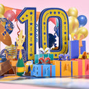 1st To 30th Birthday Wedding Celebration Anniversary 3D Card