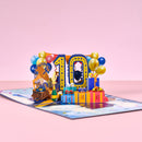 1st To 30th Birthday Wedding Celebration Anniversary 3D Card
