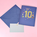 1st To 30th Birthday Wedding Celebration Anniversary 3D Card