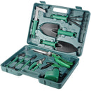 10 garden tools set with storage kmerlife