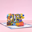 1st To 30th Birthday Wedding Celebration Anniversary 3D Card