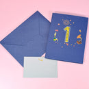 1st To 30th Birthday Wedding Celebration Anniversary 3D Card