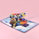 1st To 30th Birthday Wedding Celebration Anniversary 3D Card