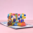 1st To 30th Birthday Wedding Celebration Anniversary 3D Card