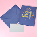 1st To 30th Birthday Wedding Celebration Anniversary 3D Card