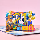 1st To 30th Birthday Wedding Celebration Anniversary 3D Card