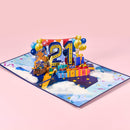 1st To 30th Birthday Wedding Celebration Anniversary 3D Card