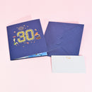 1st To 30th Birthday Wedding Celebration Anniversary 3D Card