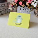 48 Packs Animal Painted Thank You Cards