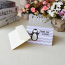 48 Packs Animal Painted Thank You Cards