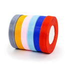 5/8'' Wide 50 Yards 1 Roll Chiffon Organza Ribbon