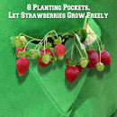 8 planting p[ockets for vegetables grow bag kmerlife