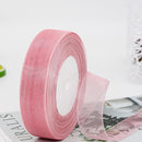 1 Inch 50 Yards Sheer Organza Ribbon for Decoration