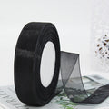 1 Inch 50 Yards Transparent Chiffon Ribbon for Decoration