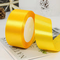 Gold 1-1/2 Inches Wide 24 Yard Satin Ribbon