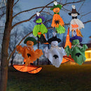 6 PCS Halloween Decoration Hanging&Pumpkin Ghost