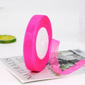 5/8'' Wide 50 Yards Sheer Chiffon Organza Ribbon