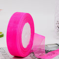 1'' Wide 50 Yards Sheer Chiffon Organza Ribbon