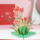 3D Daffodil Pop Up Flower Greeting Cards