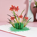 3D Daffodil Pop Up Flower Greeting Cards