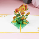 3D Sunflower Pop Up Greeting Cards  All Occasion