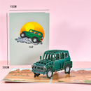 7.9*5.9 Inch Off-Road Vehicle Greeting Cards