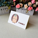 Animal Painted Thank You Cards With Envelopes