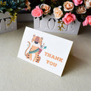 Animal Painted Thank You Cards With Envelopes