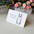 Animal Painted Thank You Cards With Envelopes
