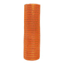 Kmerlife 10 Inch Wide 10 Yard Deco orange Mesh Ribbon