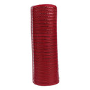 Kmerlife 10 Inch Wide 10 Yard Deco red Mesh Ribbon