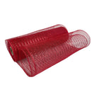 Kmerlife 10 Inch Wide 10 Yard Deco red Mesh Ribbon
