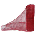 Kmerlife 10 Inch Wide 10 Yard Deco red Mesh Ribbon