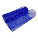 Kmerlife 10 Inch Wide 10 Yard Deco royal blue Mesh Ribbon