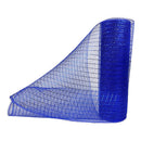 Kmerlife 10 Inch Wide 10 Yard Deco royal blue Mesh Ribbon