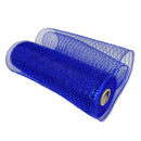 Kmerlife 10 Inch Wide 10 Yard Deco royal blue Mesh Ribbon