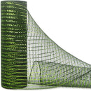 10 Inch Wide 10 Yard Metallic Mesh Ribbon