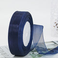 1'' Wide 50 Yards Sheer Chiffon Organza Ribbon
