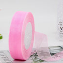 1 Inch 50 Yards Sheer Organza Ribbon for Decoration