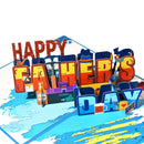 6.3'' x 8.3'' Pop-Up Happy Father's Day Card