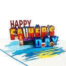 6.3'' x 8.3'' Pop-Up Happy Father's Day Card