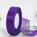 1 Inch 50 Yards Sheer Organza Ribbon for Decoration