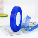 5/8'' Wide 50 Yards 1 Roll Chiffon Organza Ribbon