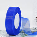 1 Inch 50 Yards Transparent Chiffon Ribbon for Decoration