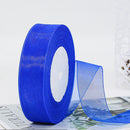 1 Inch 50 Yards Transparent Chiffon Ribbon for Decoration