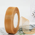 1'' Wide 50 Yards Sheer Chiffon Organza Ribbon