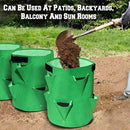 kmerlife grow bags can be used at patios and backyards