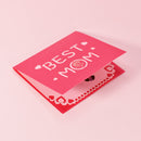Best Mom 3D Pop-Up Card for Mother's Day