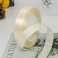 kmerlife creamy white satin ribbon