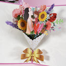 3D Pop Up Card For Mom On Mother's Day Thanksgiving Day